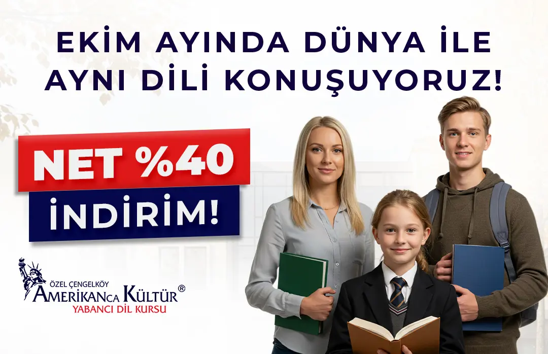 Ekim Ayında Dünya ile Aynı Dili Konuşuyoruz!